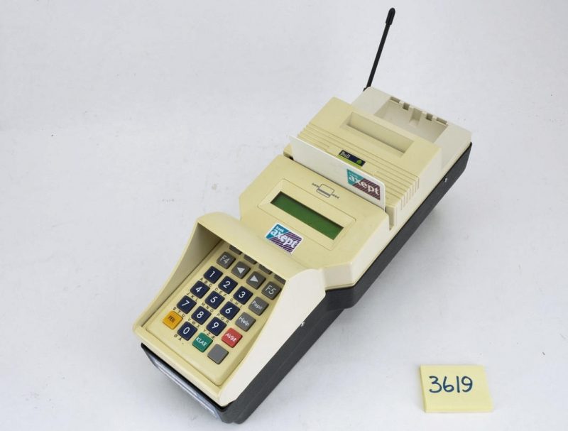 Máquina de cartão da Telenor Mobile de 1997