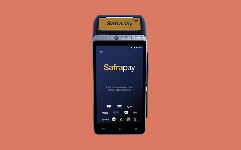 Máquina de cartão SafraPay Smart