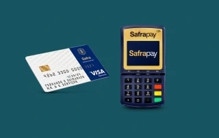 SafraPay Sem Bobina 3G e cartão pré-pago