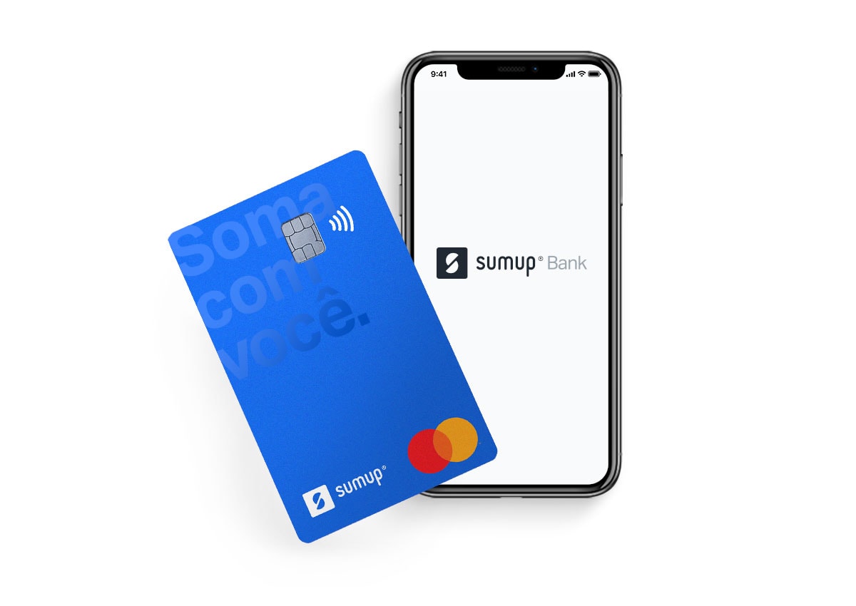 SumUp Bank app e cartão pré-pago