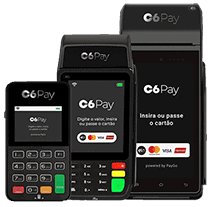 Maquininhas de cartão C6 Pay