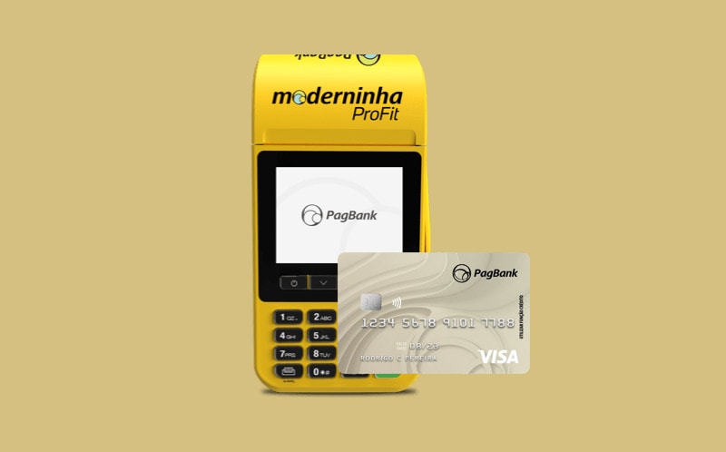 Moderninha ProFit e cartão PagBank