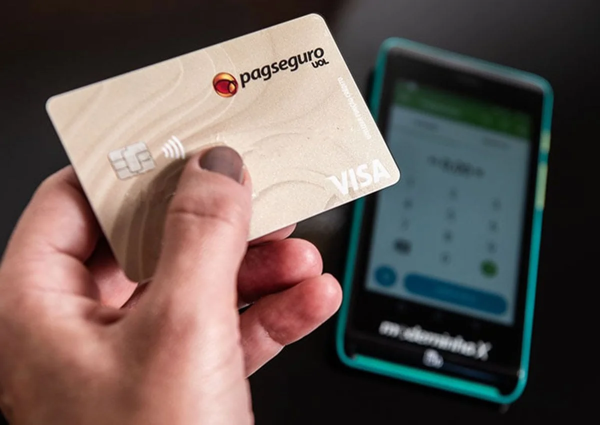 Moderninha X e cartão pré-pago PagSeguro