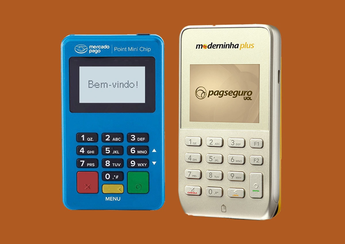 Modeninha Plus e Mercado Pago Point Mini Chip
