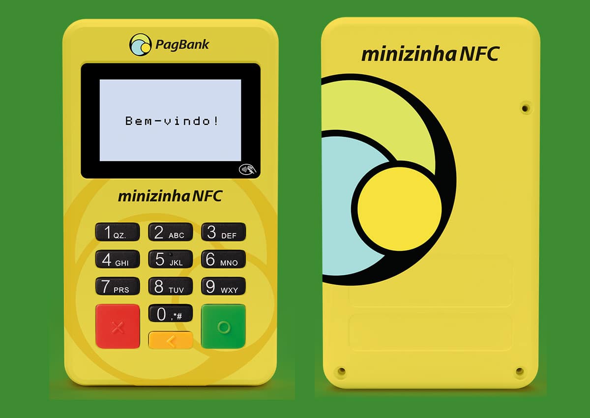 Minizinha NFC frente e trás