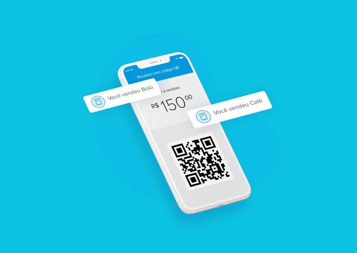 Pagamento com QR Code no aplicativo Mercado Pago para iPhone